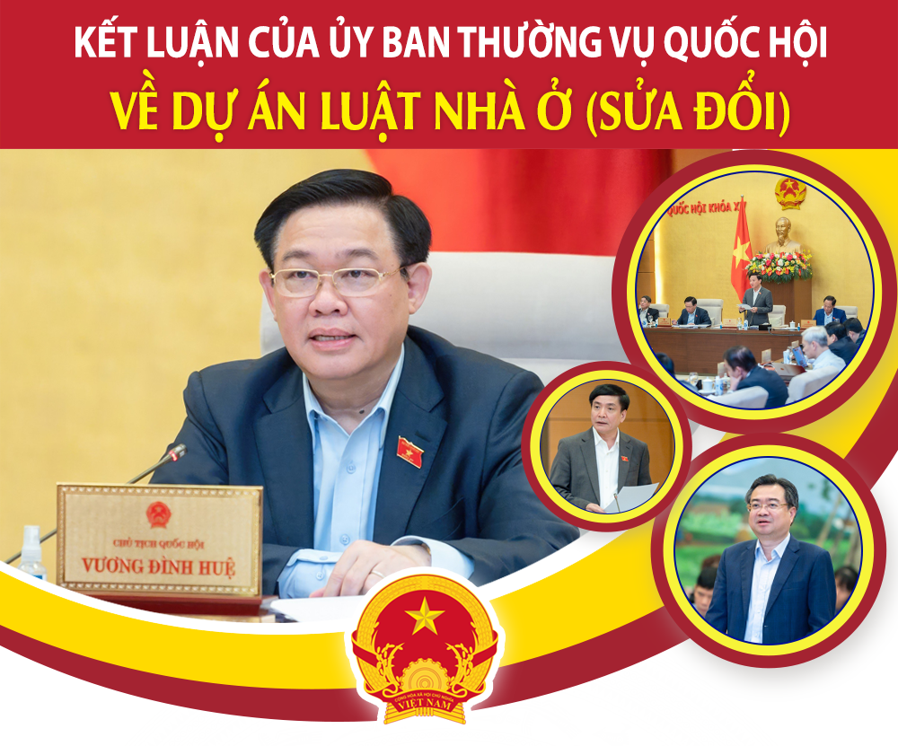 KẾT LUẬN CỦA ỦY BAN THƯỜNG VỤ QUỐC HỘI VỀ DỰ ÁN LUẬT NHÀ Ở (SỬA ĐỔI)